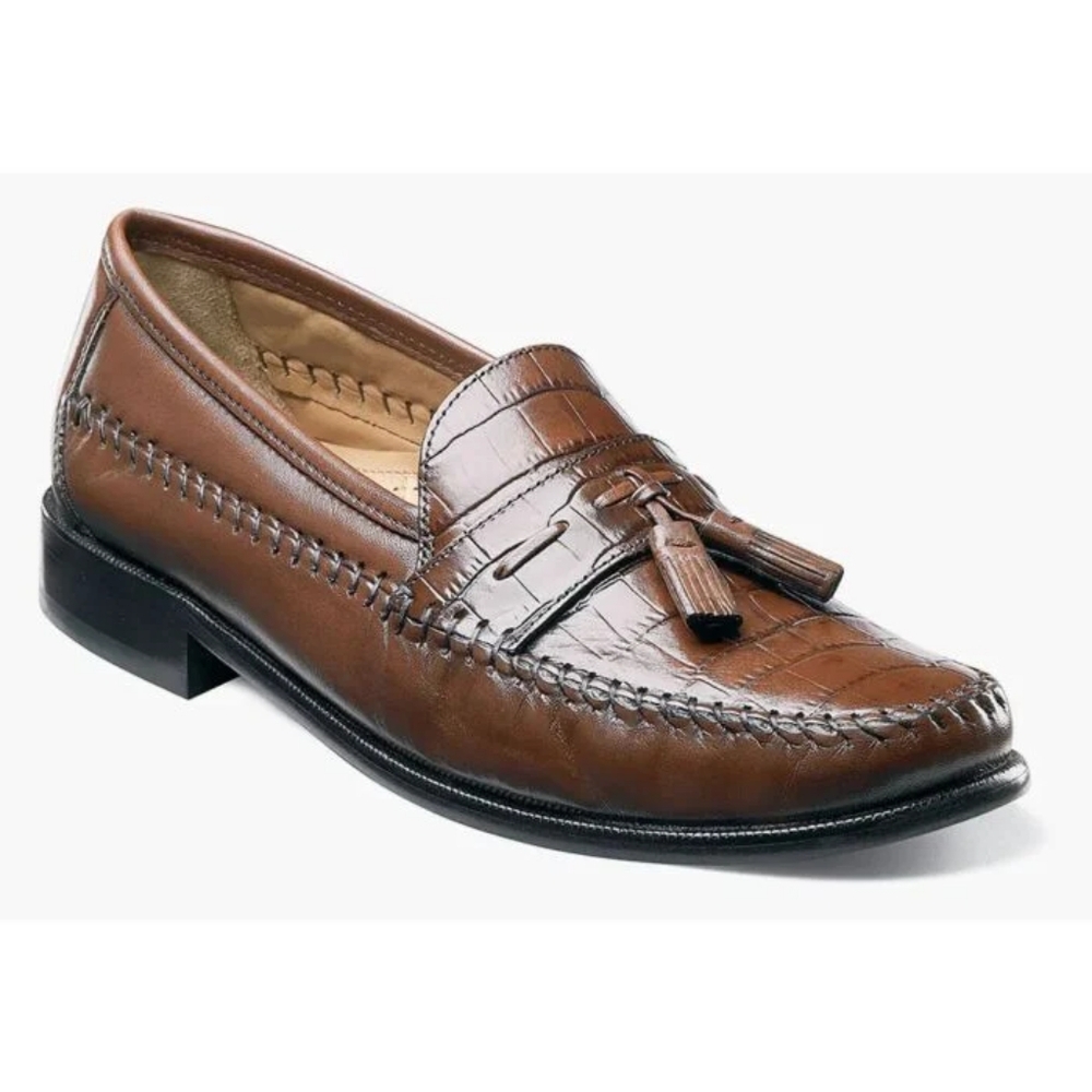 Floresheim Mens PICA 18469,sz 10.5 EEE Leather Loafers.